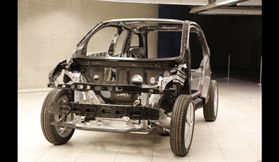 2013 BMW i3 Premium Electric Sedan with Optional Range Extender structure